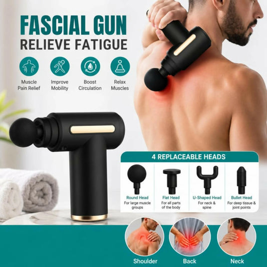 Deep Relief Pro Massage Gun | Cordless Percussion Therapy Massager