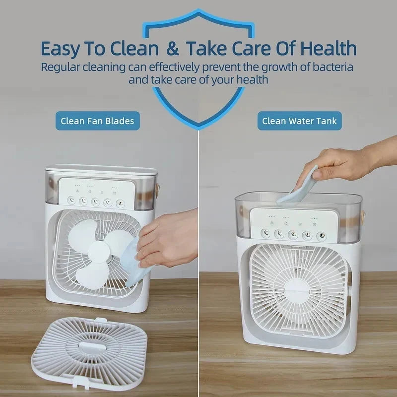 Unique Design Powerful AC Mist Fan 🧊