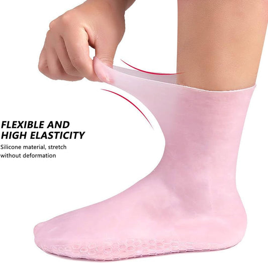 Silicone Jelly Socks Gel Moisturizing Socks Foot