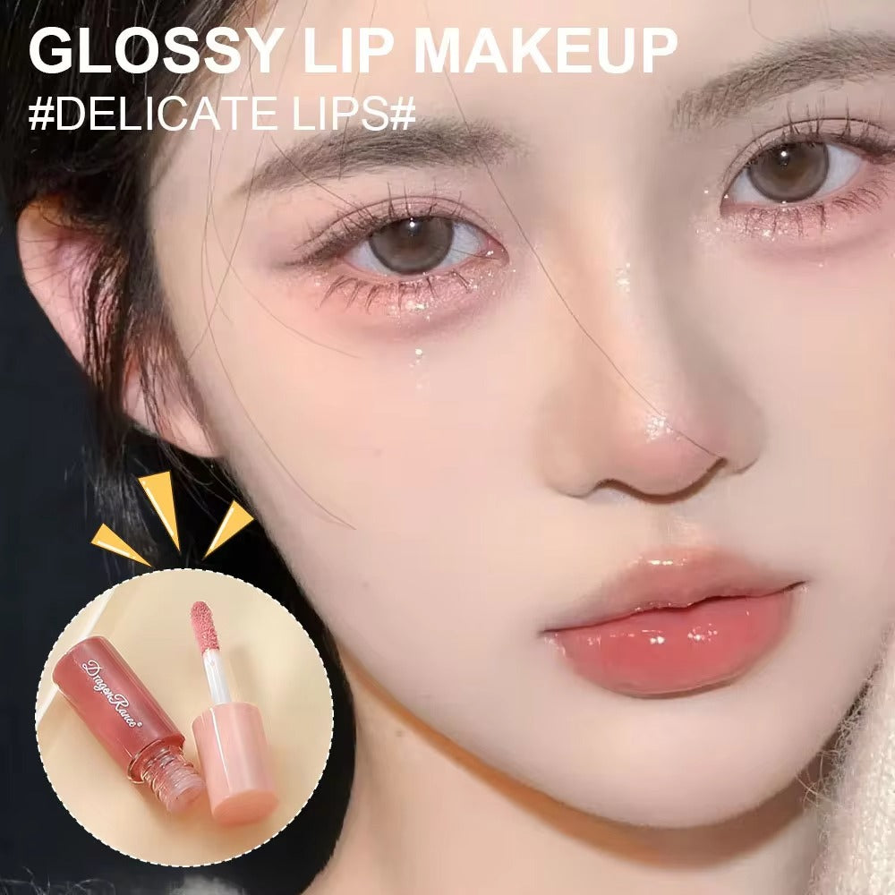 ✨ 10-Piece Dragon Ranee Korean Lip Gloss Set | Glossy & Glamorous Lips 💄💖