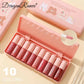 ✨ 10-Piece Dragon Ranee Korean Lip Gloss Set | Glossy & Glamorous Lips 💄💖