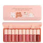 ✨ 10-Piece Dragon Ranee Korean Lip Gloss Set | Glossy & Glamorous Lips 💄💖