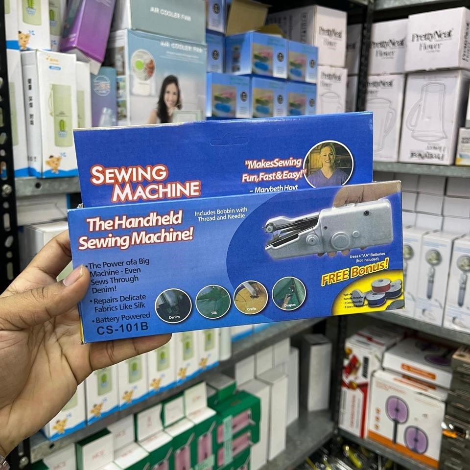 Handy Stitch Portable Cordless Sewing Machine Quick Repairs On All Fabrics Best Quality